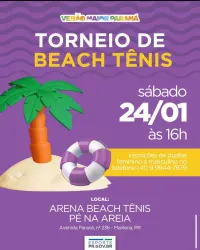 2º TORNEIO VERÃO MAIOR PARANÁ - MASCULINO INTERMEDIÃRIO/AVANÃ‡ADO