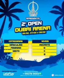 2º Open Dubai Arena - DUPLA FEMININA D