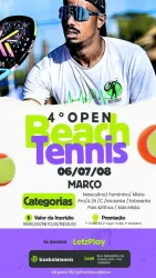 4º OPEN BOA BOLA BEACH TENNIS - Masculino A/PRO