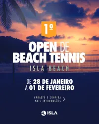 1° OPEN DE BEACH TENNIS - ISLA BEACH SPORTS - FEMININO INICIANTE