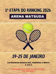 1ª etapa ranking 2026 - A Masculino