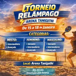 Torneio Relâmpago Arena Taniguthi  - Masculino intermediário 