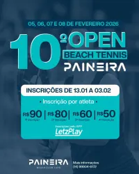 10° OPEN de Beach Tennis do Paineira - Masculina B