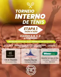 Torneio Interno - Etapa 1 - SIMPLES MASCULINA C