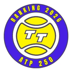 Ranking ATP 250 TELLA TENNIS 2026