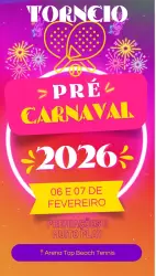 Torneio pré carnaval  - Dupla Masculina - INTERMEDIÁRIO/ AVANÇADO 