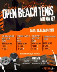 OPEN DE BEACH TENNIS ARENA 67 - FEMININO C