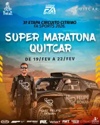 3ª Etapa - Circuito Citrino FA Sports 2026 - Super Maratona Quitcar - CT Felipe Roman (Uberlând) - Dupla Mista D