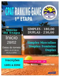 1ª ETAPA NOVO RIO COUNTRY CLUB  2026 - 2ª Classe