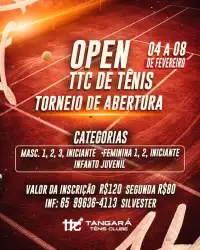 1° OPEN DE TENNIS 2026