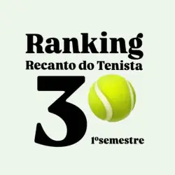 Ranking Recanto do Tenista 3ª classe 1° semestre