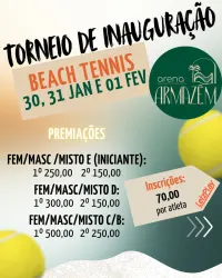 TORNEIO DE INAGURAÇÃO - DUPLA FEMININA D
