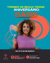 TORNEIO DE ANIVERSÁRIO DO OÁSIS  - Duplas FEMININA D