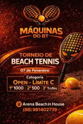 1º Torneio Máquinas do BT - Dupla Masculina - OPEN Limite C