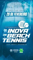 1° CAMPEONATO INOVA DE BEACH TENNIS 💎  - Masculino Open