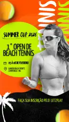 Summer Cup 2026 – 1° Open de Beach Tennis/Campo Belo-MG