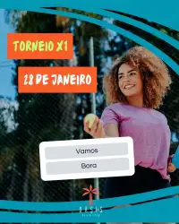 TORNEIO DE X1 - Simples MASCULINA Open