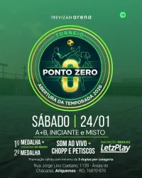 Torneio Ponto Zero - Futevôlei - Categoria masculina A/B