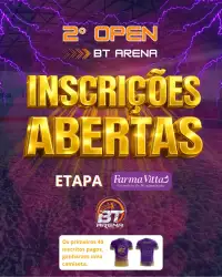 2º Open BT Arena - DUPLA MASCULINA C
