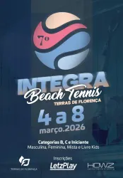 Integra Beach Tennis Terras de Florença - 7ª Edição - DUPLA FEMININA B