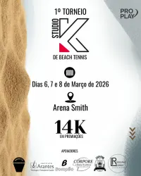 1º TORNEIO STUDIO K DE BEACH TENNIS - FEMININA B
