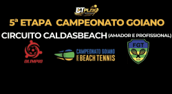 FGT BT230 - 5ª Etapa - Campeonato Goiano – Circuito CaldasBeach - Dupla Mista D