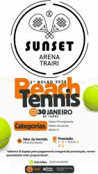 2⁰ BOLÃO SUNSET ARENA  - Dupla Mista - INICIANTE 