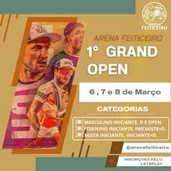 1° GRAND OPEN - ARENA FEITICEIRO - DUPLA MASCULINA D