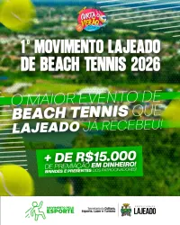 1º MOVIMENTO LAJEADO DE BEACH TENNIS - DUPLA FEMININA D