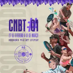 CNBT-1- 2026 -  CNBT200 -PÉ BEACH POINT- SOLEDADE - DUPLA MISTA D