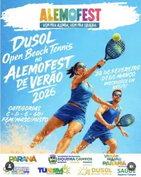 Dusol Open Beach Tennis - Alemofest de Verão  - DUPLA MASCULINA D
