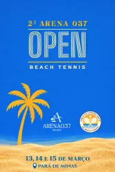 2º Arena037 Open de Beach Tennis - Feminina D