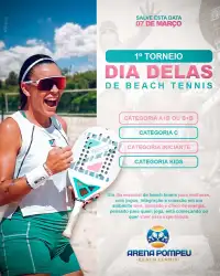 1⁰ TORNEIO DIA DELAS - Categoria A+B ou B+B