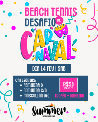 Desafio de Carnaval - SUMMER - Masculina D 
