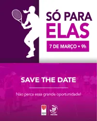 Só para elas 2026 - Categoria Geral Feminina
