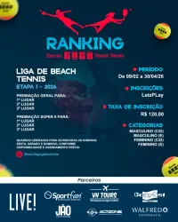 1Ranking Masc.C/D - Escola Guga