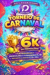 Torneio de Beach Tennis de Carnaval da Arena Prime - DUPLA FEMININA C