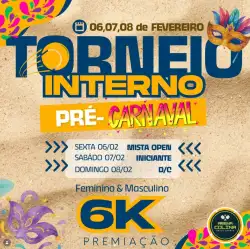 TORNEIO INTERNO DE PRÉ-CARNAVAL 🔥🎭 - DUPLA FEMININA D