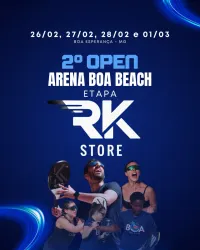2º Open Arena Boa Beach - Etapa RK STORE - Feminino B