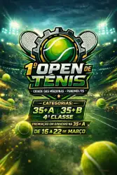 Open de Tênis Cidade das Máquinas 2026 - 3a Classe