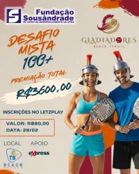 DESAFIO MISTA 100+ e 90+- FUNDAÇÃO SOUSANDRADE