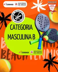 TORNEIO DE BEACH TENNIS- ARCOS/MG - 2ª ETAPA - CATEGORIA MASCULINA B