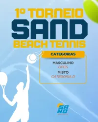 TORNEIO SAND BEACH TENNIS - NOVA OLINDA - MISTA INICIANTE