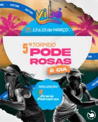 5º PODEROSAS E CIA ARENA PALMEIRAS  - DUPLA FEMININA C