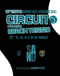 CBBT200 / FECBT200 - 16ª ETAPA CIRCUITO CEARENSE BEACH TENNIS - Dupla Masculina D