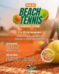 Bolão do Beach Tennis Cabana Clube - MASCULINO B