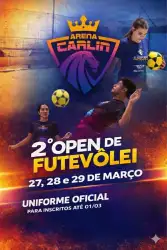 2º OPEN FUTEVOLEI ARENA CARLIN - Estreante Masculino SABADO 