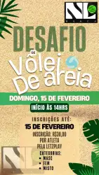 Desafio Vôlei de Areia Carnaval