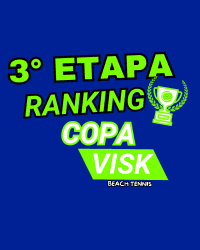 3°ETAPA Ranking Copa Visk Pontuação 1,5x - DUPLA FEMININA C
