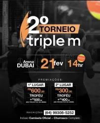 2° TORNEIO TRIPLO M INTERNO - MASCULINO - CATEGORIA UNICA